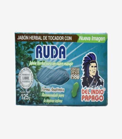 Jabon de Ruda Cont. 125g Del Indio Papago