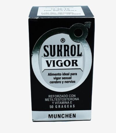 Sukrol Vigor cont 50 grageas